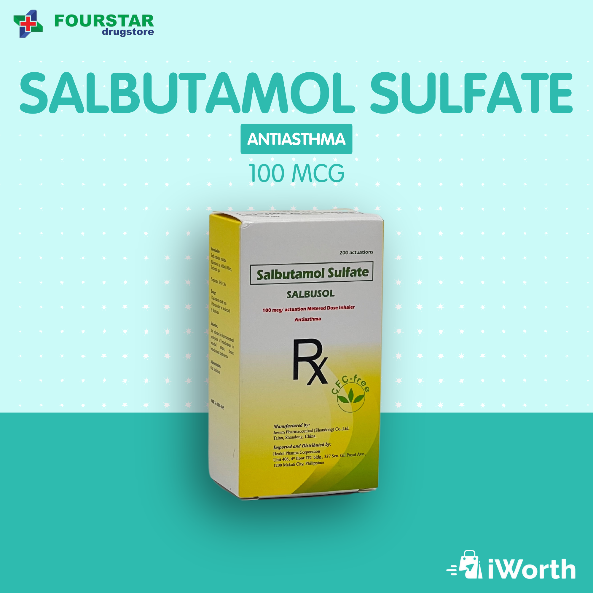 Salbutamol Sulfate 100MCG