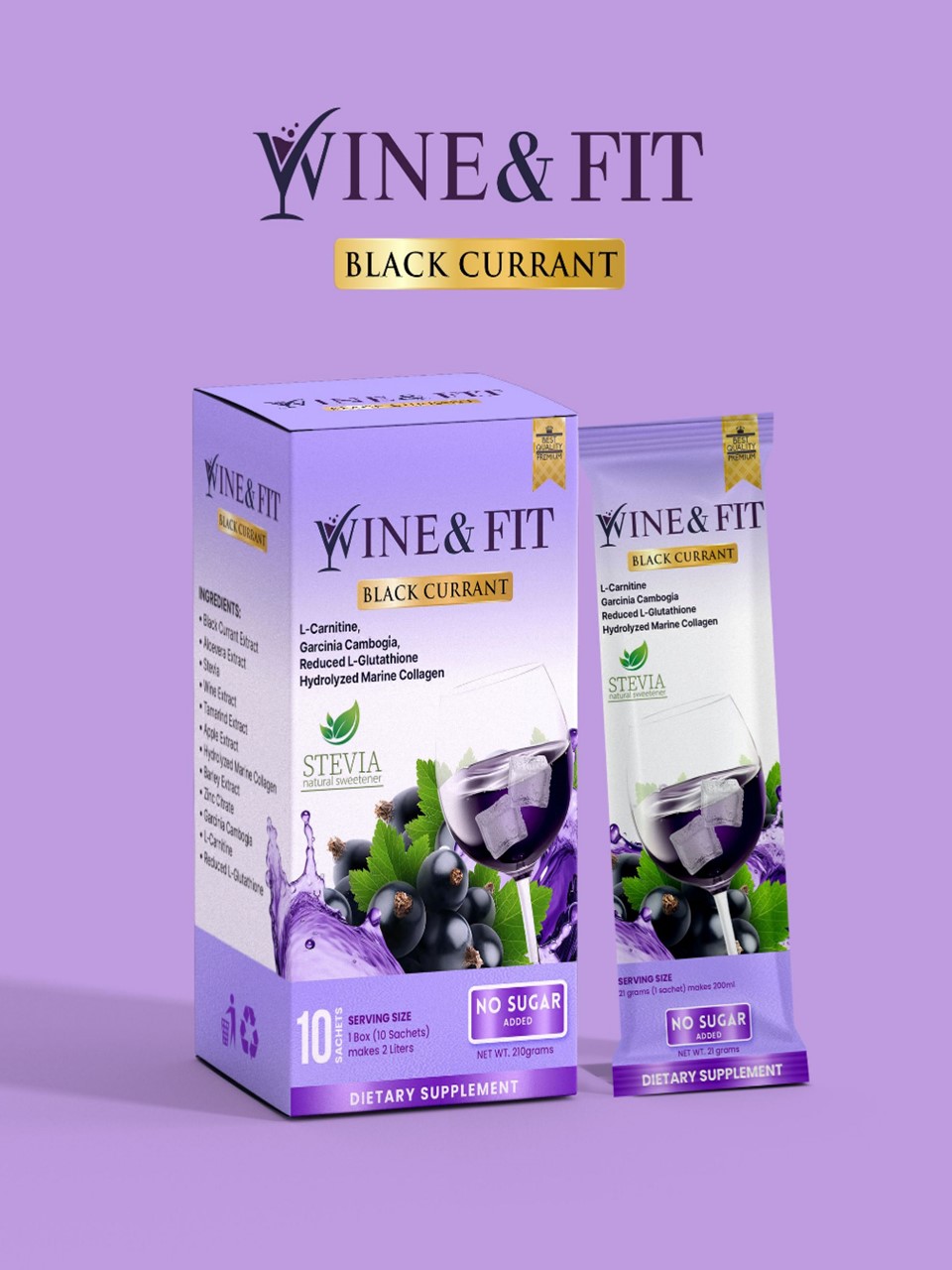 Wine & Fit Black Currant