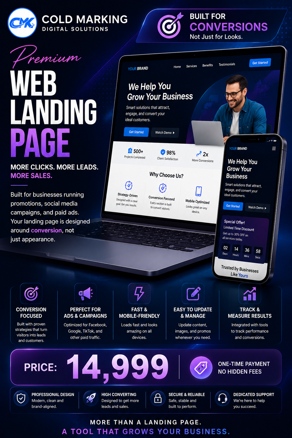 PREMIUM LANDING PAGE